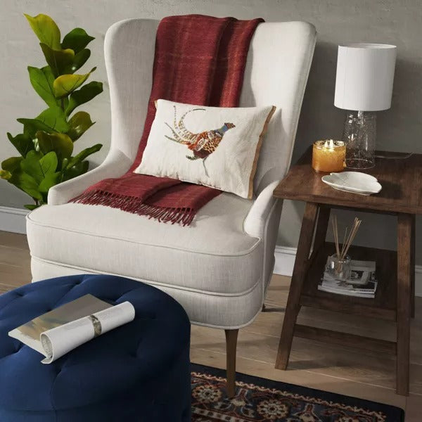 Haverhill Wood End Table Weathered Brown - Threshold: Chic Living Room Furniture, No Assembly Required