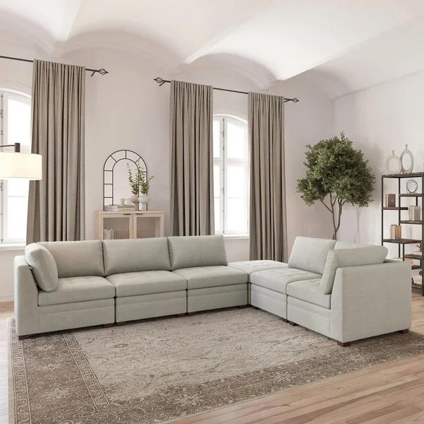TISDALE 6PC SECT BEIGE