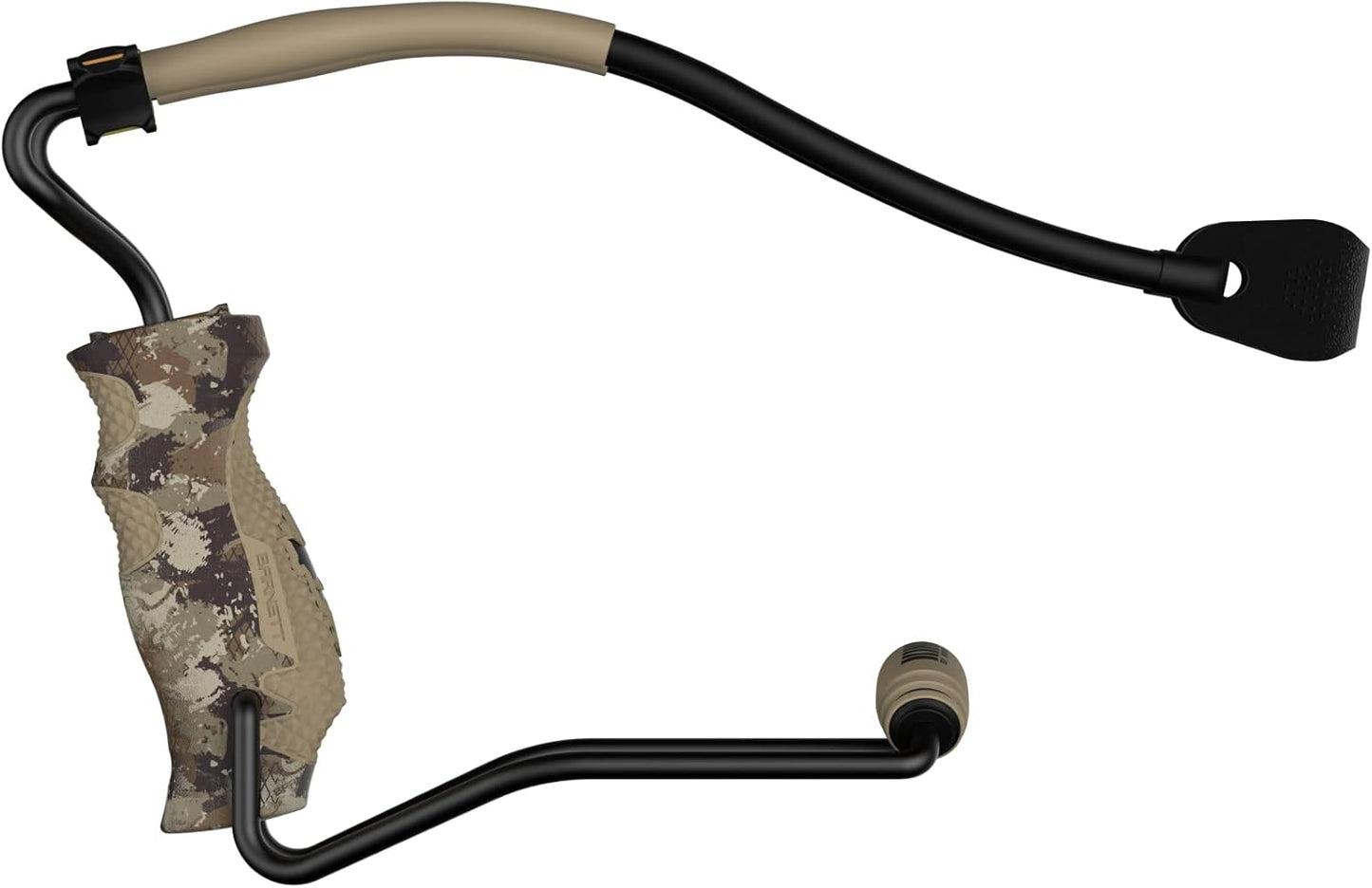 Barnett King Rat Slingshots, Black Widow Hunter Slingshot, Includes Double-X Tapered Speed Bands, Hotshot .38 Caliber Ammo, & Brushed Leather Pouch