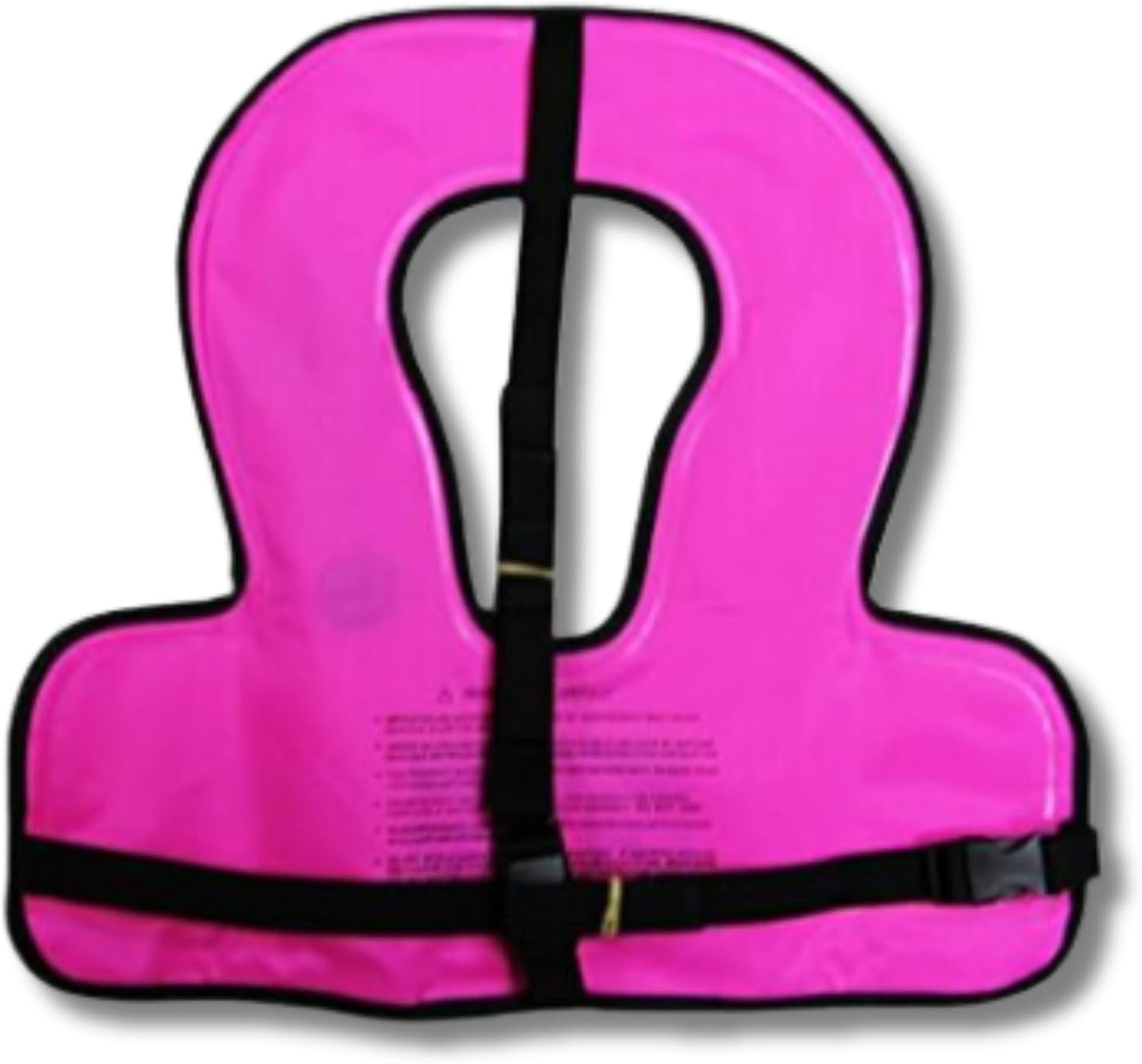 Scuba Choice Kid's Snorkel Vest with Name Box, Purple – Lightweight Adjustable Vest for Kids Up to 100 lbs with Easy Oral Inflator and Anti-Ride-Up Strap for Comfort and Safety