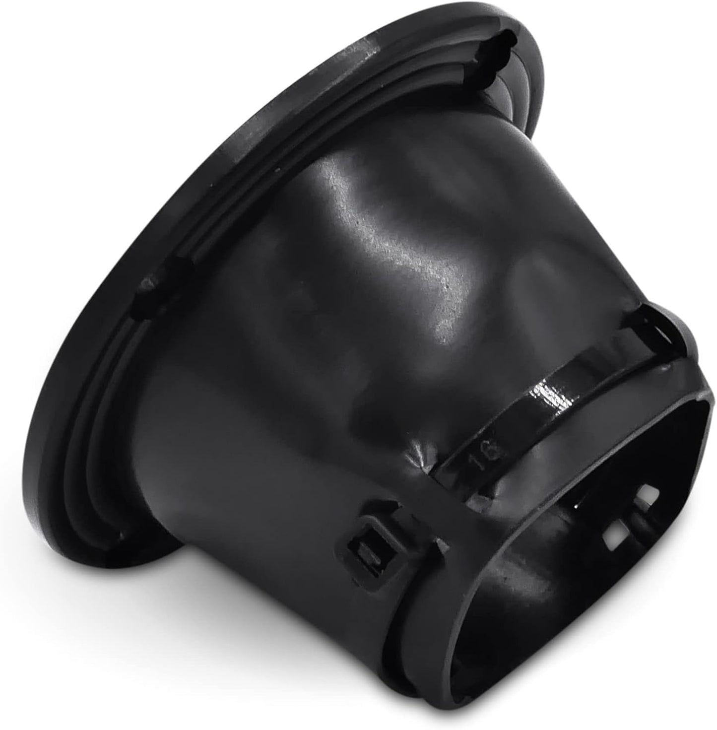 T-H MARINE Boat Cable Boot – Easy Install Marine Cable Rigging Boot with Cable Tie, Durable UV Resistant Vinyl for Motor Well & Electrical Protection, Black, 2 Inch