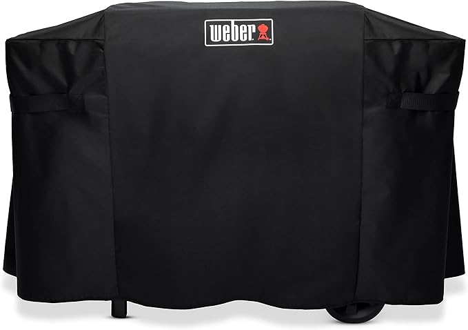 Weber Premium 28†Griddle Cover, 3 Burner, Black