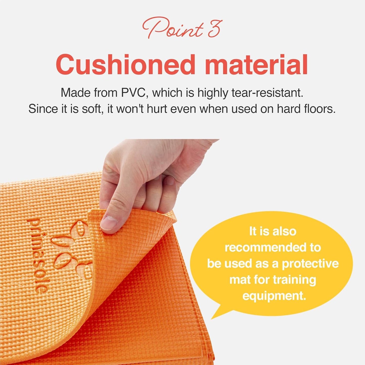 Primasole Folding Travel Yoga Mat Foldable light weight Easy to carry to Workout Fitness Class Beach Park Travel Picnics 4mm thick Lime Green Color PSS91NH028A