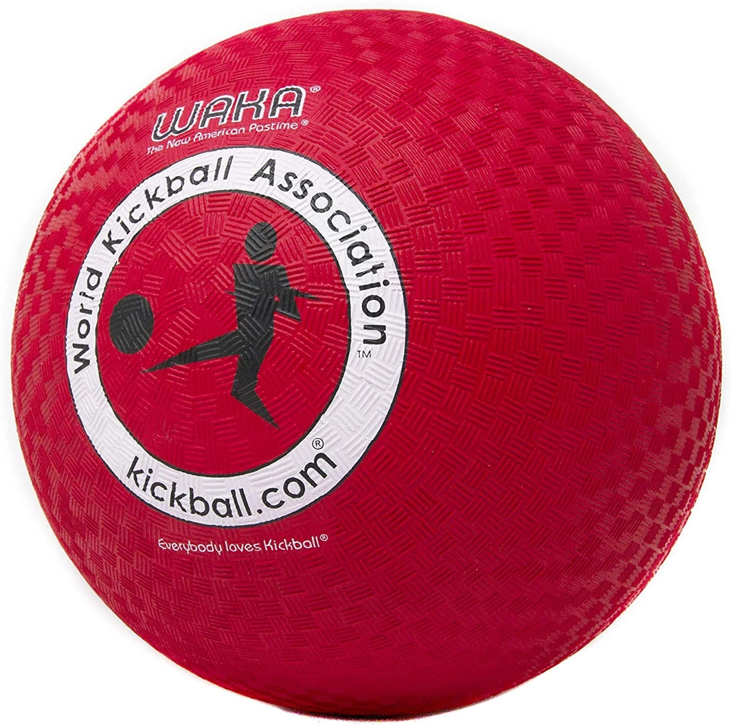 WAKA Official Kickball - Adult 10 , Red