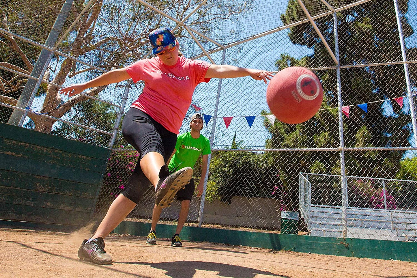 WAKA Official Kickball - Adult 10 , Red