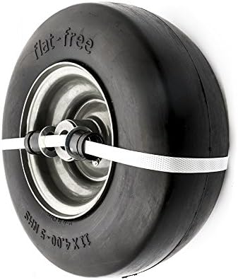 Arnold 490-325-0052 11" x 4.00"-5" Flat Free RZT Lawn Mower Wheel Assembly