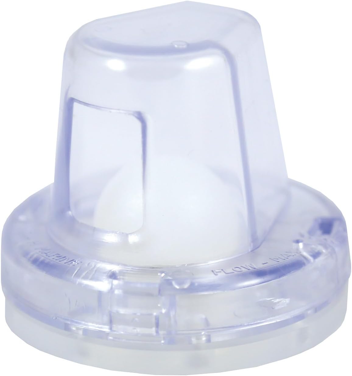T-H MARINE Flow-Max Boat Self-Bailing Ball Scupper Valve - Positive Sealing Ball Drain Replaces Old Flapper Scuppers - Fits Over 1-1/8" Motorwell Tubes