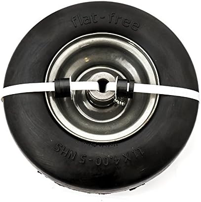 Arnold 490-325-0052 11" x 4.00"-5" Flat Free RZT Lawn Mower Wheel Assembly