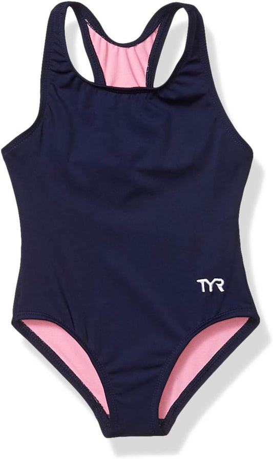 TYR Girls Girl's Solid Ella MaxfitSwimsuit  X-Small