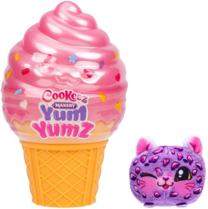 Moose Cookeez Makery Yum Yumz Scented Surprise Plush Pet 3 Pack Blind Capsules