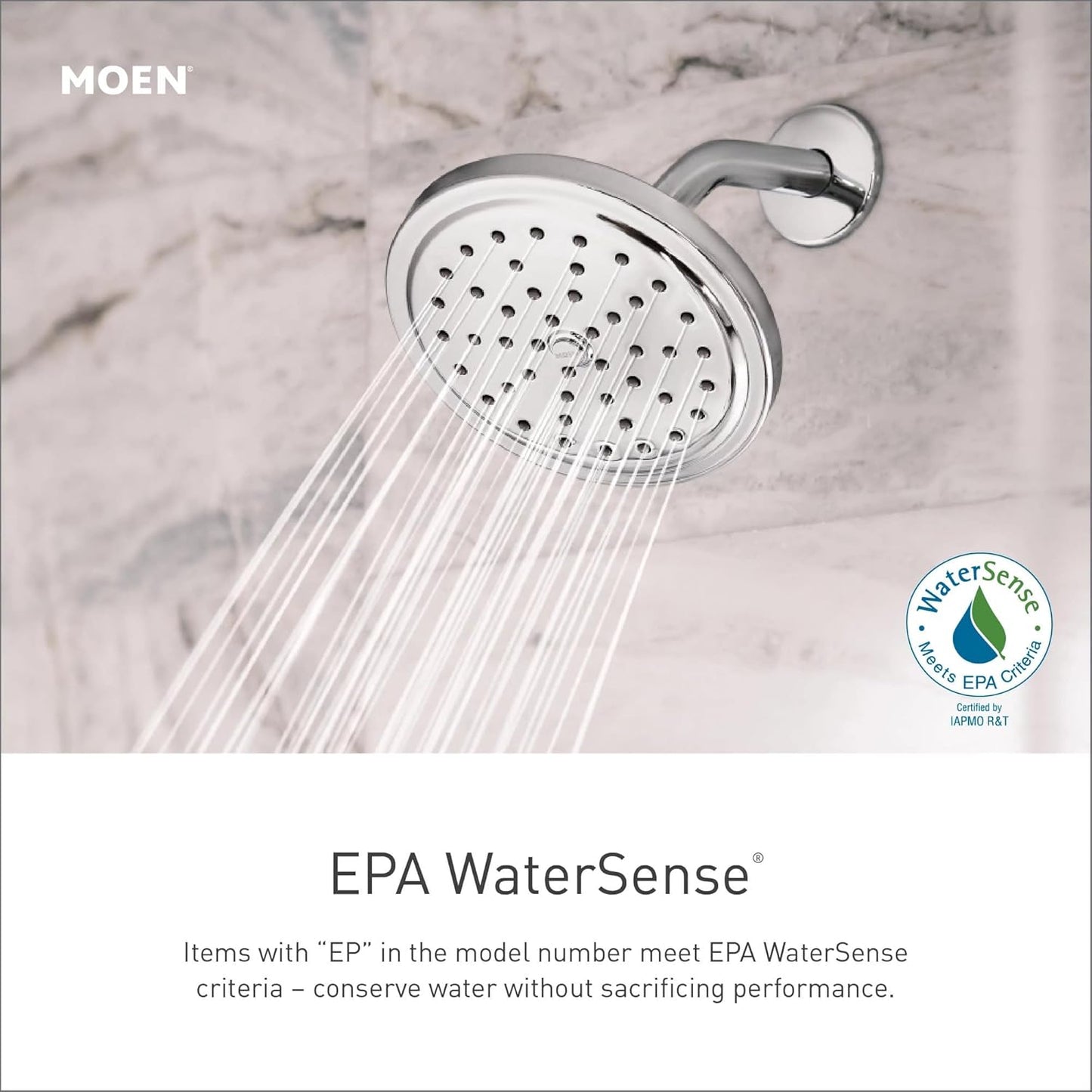 Moen TL2368EP Chateau Posi-Temp Eco-Performance Shower Trim Kit Valve Required, Chrome