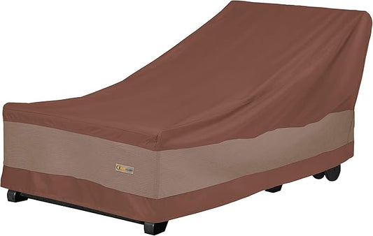 Duck Covers Soteria Waterproof 80 Inch Patio Chaise Lounge Chair Cover, Patio Furniture Covers