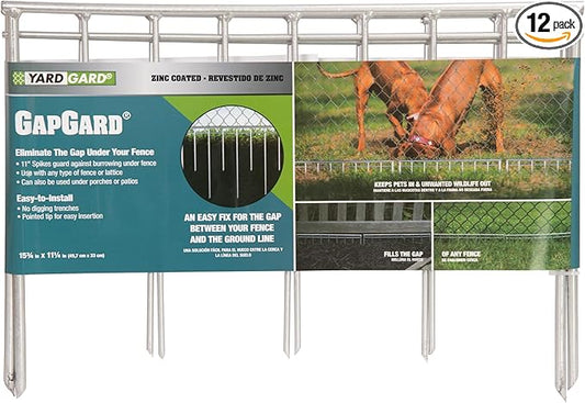 Zinc-Coated GapGard Animal Dig Barrier 12-Pack