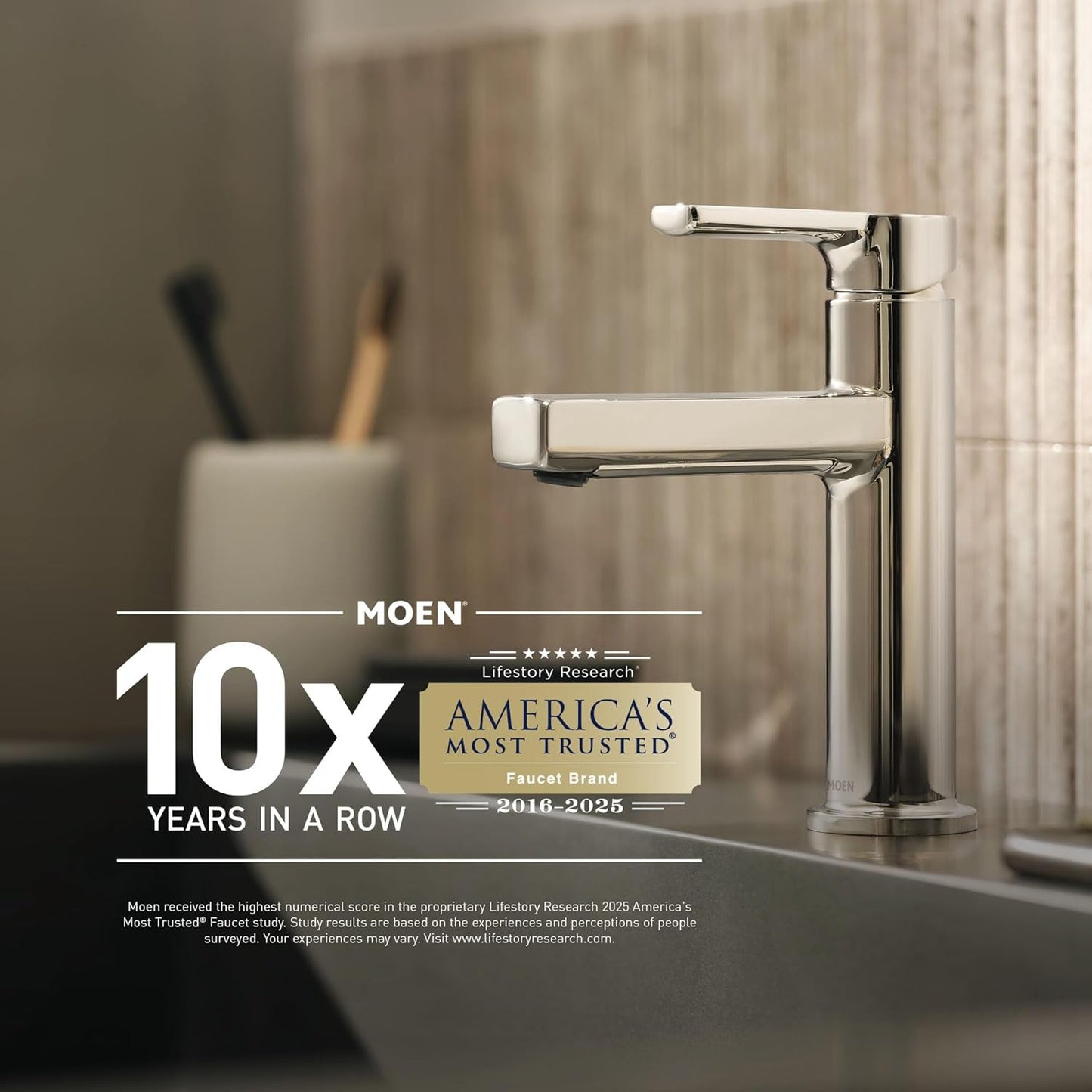 Moen TL2368EP Chateau Posi-Temp Eco-Performance Shower Trim Kit Valve Required, Chrome