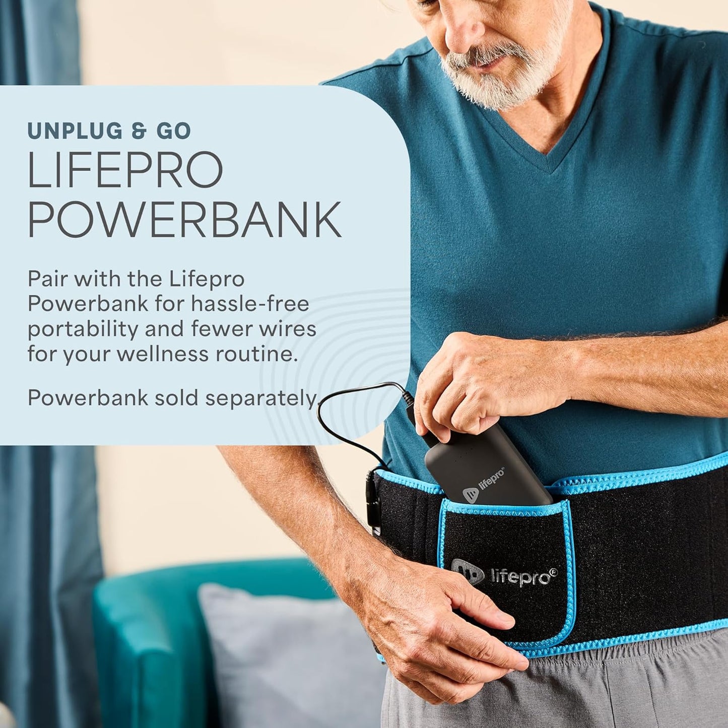 Lifepro Red Light Therapy Belt - Infrared & Near Infrared Pain Relief Device