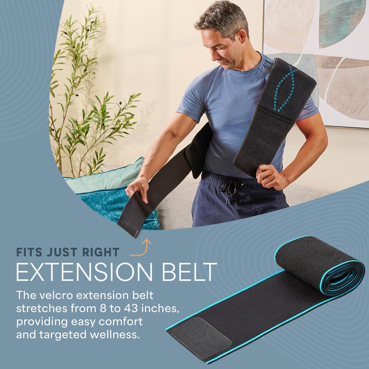 Lifepro Red Light Therapy Belt - Infrared & Near Infrared Pain Relief Device