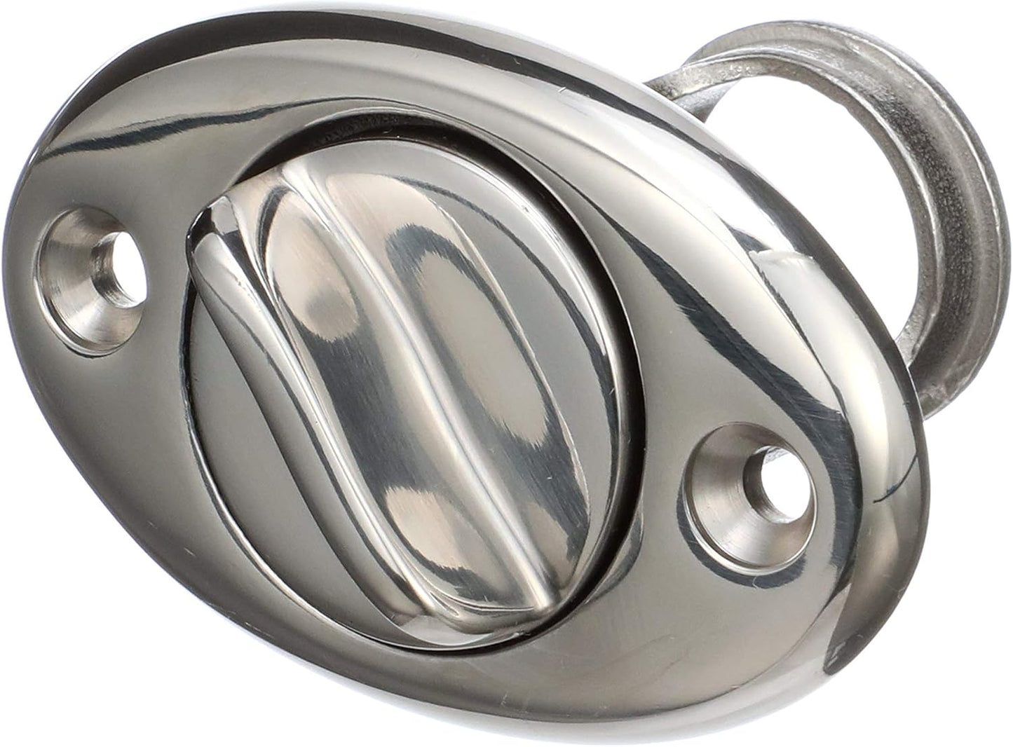 Seachoice Stainless Steel Marine Boat Garboard Drain & Plug, Polished Finish