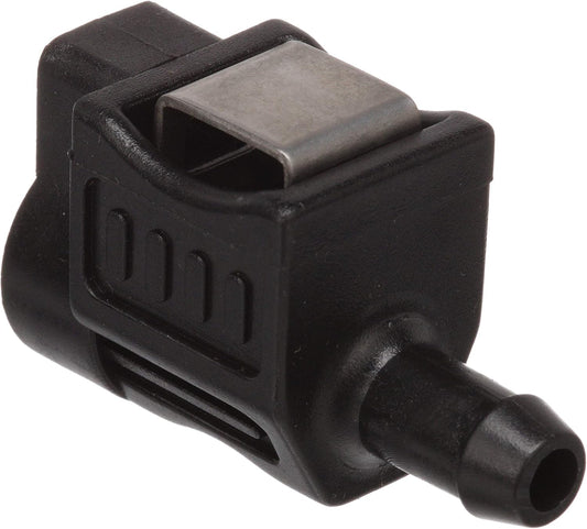 Seachoice Deluxe Fuel Connector for Honda, Female, 3/8 In. Barb Black