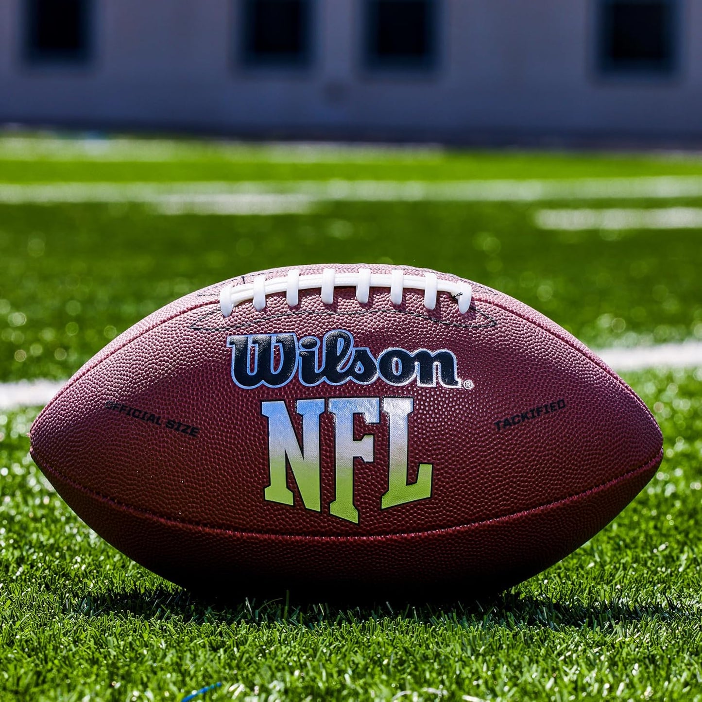 Wilson NFL MVP Football - Junior Size, Brown