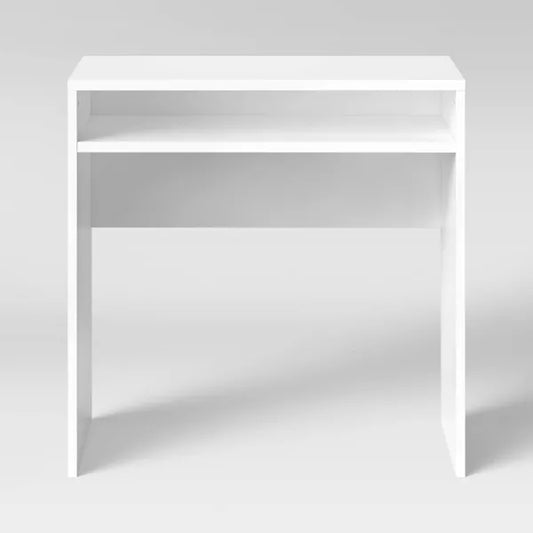 Compact Dorm Desk White - Room Essentials