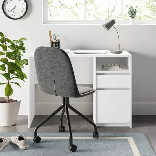 Writing Dorm Desk with Drawers White - Room Essentials
