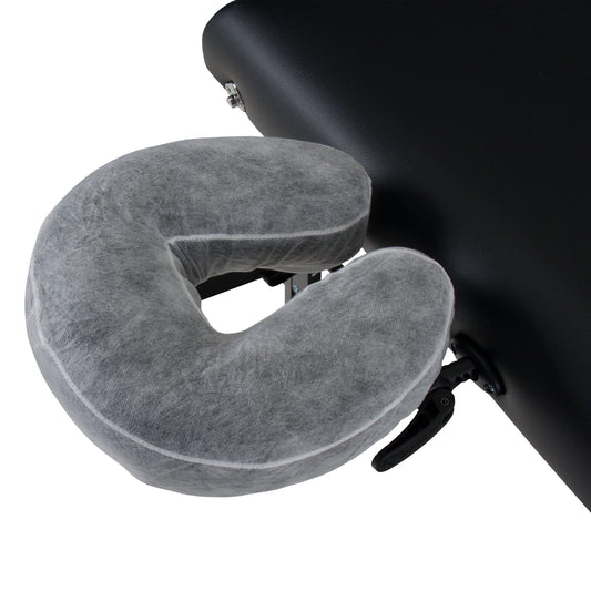 EARTHLITE Fitted Disposable Face Cradle Covers â€“ Medical-Grade, Soft, Non-Sticking Massage Headrest Covers for Massage Tables & Massage Chairs (50 count)