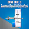 9 in. Adjustable Round Hole Cutter With Vacuum Port