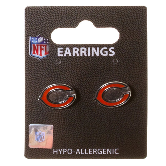 NFL Chicago Bears Stud Earrings