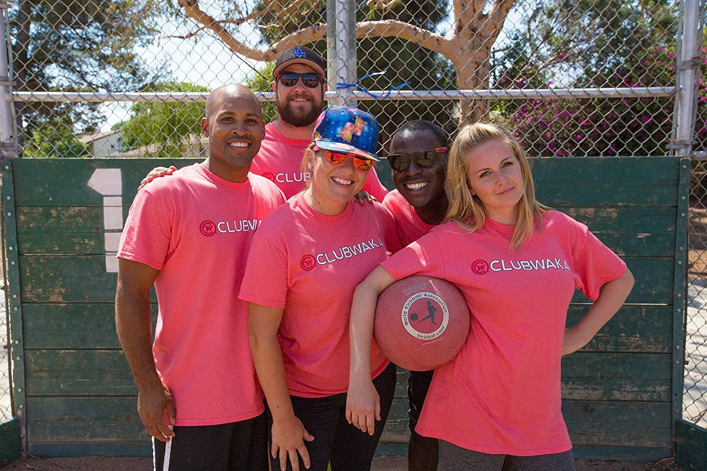 WAKA Official Kickball - Adult 10 , Red